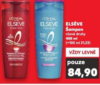 Kaufland ELSÉVE Šampon nabídka