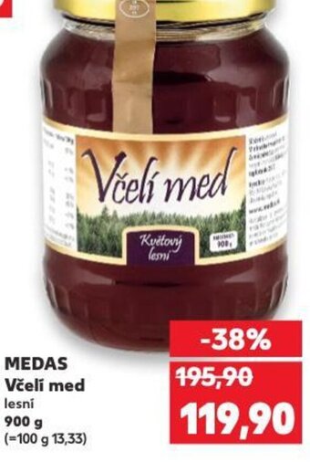 Kaufland MEDAS Včelí med nabídka