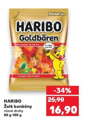 Kaufland HARIBO Želé bonbóny nabídka