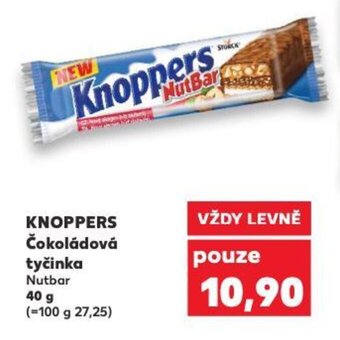 Kaufland KNOPPERS Čokoládová tyčinka nabídka