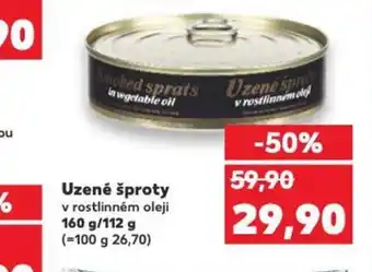 Kaufland Uzené šproty nabídka