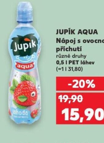 Kaufland JUPÍK AQUA Nápoj s ovocnou příchutí nabídka