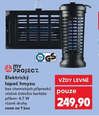 Kaufland Elektrický lapač hmyzu nabídka