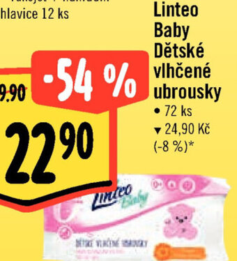 Albert Linteo Baby Dětské vlhčené ubrousky nabídka