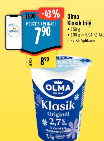 Albert Olma Klasik bílý nabídka