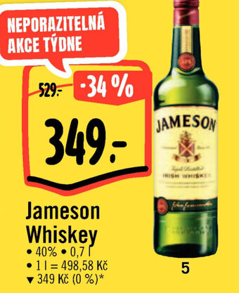 Albert Jameson Whiskey nabídka