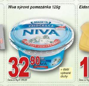 Niva sýrová pomazánka