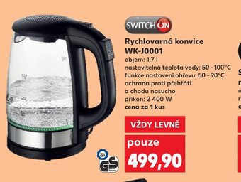 Kaufland Rychlovarná konvice WK-J0001 nabídka