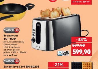 Kaufland Topinkovač TO-F0201 nabídka