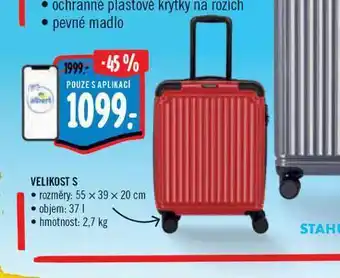 Kufr velikost s