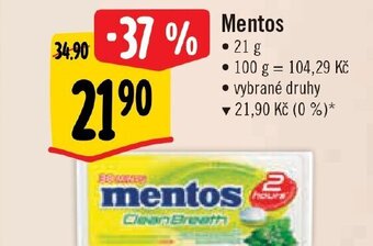 Albert Mentos nabídka