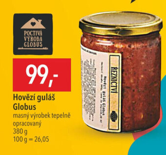 Globus Hovězí guláš Globus nabídka