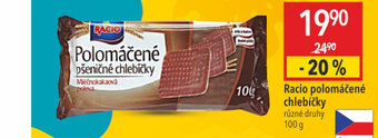 Globus Racio polomáčené chlebíčky nabídka