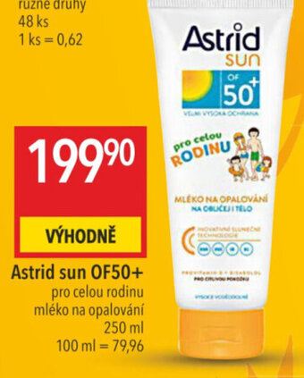 Globus Astrid sun OF50+ nabídka