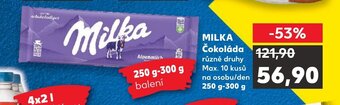 Kaufland MILKA Čokoláda nabídka