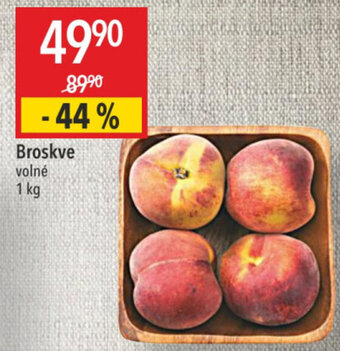 Globus Broskve nabídka