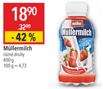 Globus Müllermilch nabídka