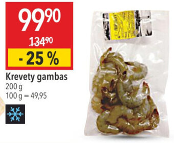 Globus Krevety gambas nabídka