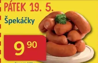 Kubík potraviny Špekáčky nabídka