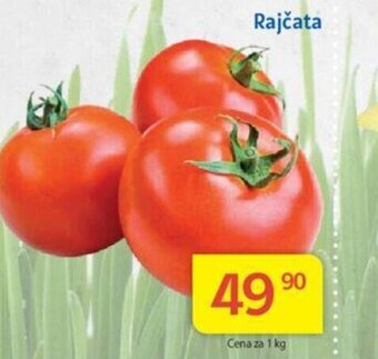 Kubík potraviny Rajčata nabídka