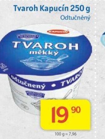 Kubík potraviny Tvaroh Kapucín 250 g nabídka