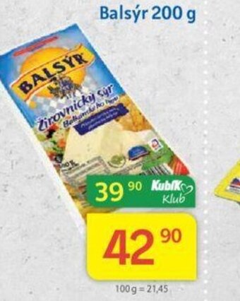 Kubík potraviny Balsýr 200 g nabídka