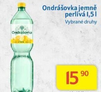 Kubík potraviny Ondrášovka jemně perlivá 1,5L nabídka