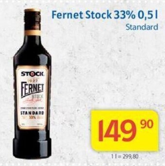 Kubík potraviny Fernet Stock 33% 0,5L nabídka