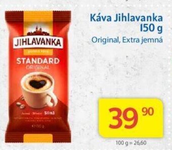 Kubík potraviny Káva Jihlavanka 150 g nabídka