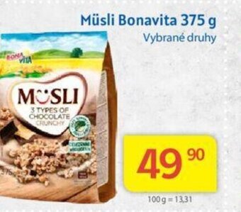 Kubík potraviny Müsli Bonavita 375 g nabídka