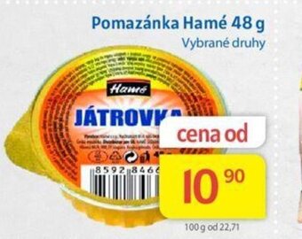 Kubík potraviny Pomazánka Hamé 48 g nabídka