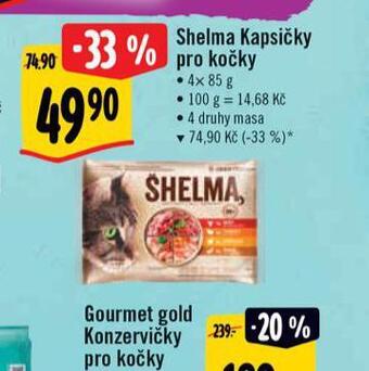 Albert Shelma kapsičky pro kočky nabídka