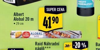 Albert Albert alobal 20 m nabídka