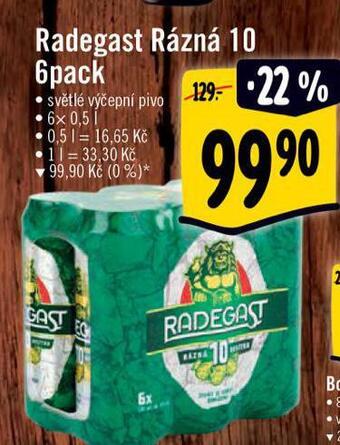 Albert Pivo radegast rázná 10 nabídka