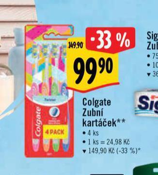 Albert Colgate zubní kartáček nabídka