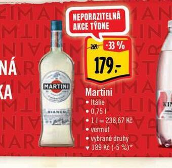 Albert Martini nabídka