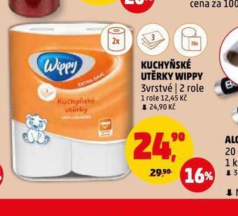 Penny Market Kuchyňské utěrky wippy nabídka