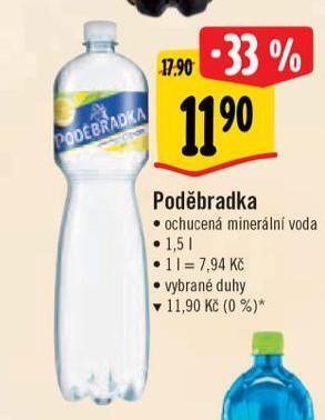Albert Poděbradka ochucená nabídka