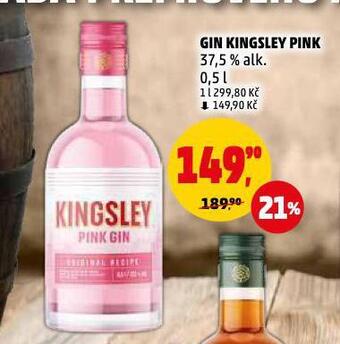 Penny Market Gin kingsley pink nabídka