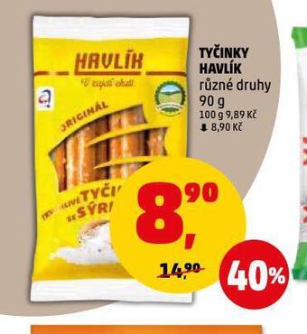 Penny Market Tyčinky havlík nabídka