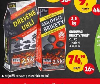 Penny Market Grilovací brikety / uhlí nabídka