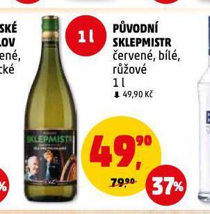 Penny Market Původní sklepmistr nabídka