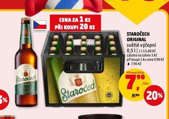 Penny Market Pivo staročech nabídka