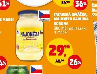 Penny Market Tatarská omáčka nabídka