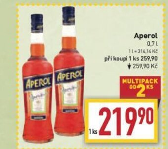 Billa Aperol nabídka