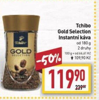 Billa Tchibo Gold Selection Instantní káva nabídka