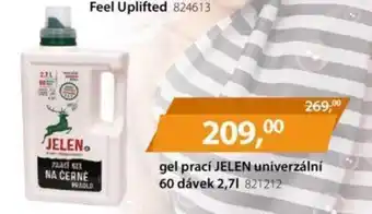 Gel prací JELEN univerzální 60 dávek 2,71 821212
