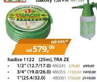 hadice 1122 (25m), TRA ZE