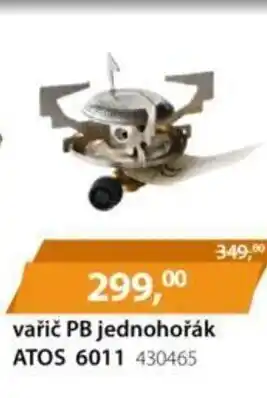 vařič PB jednohořák ATOS 6011 430465