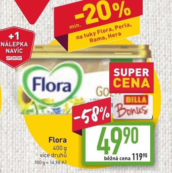 Billa Flora nabídka